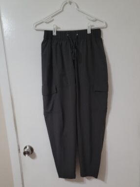 Old Navy Active Dark Olive Cargo Drawstring Joggers